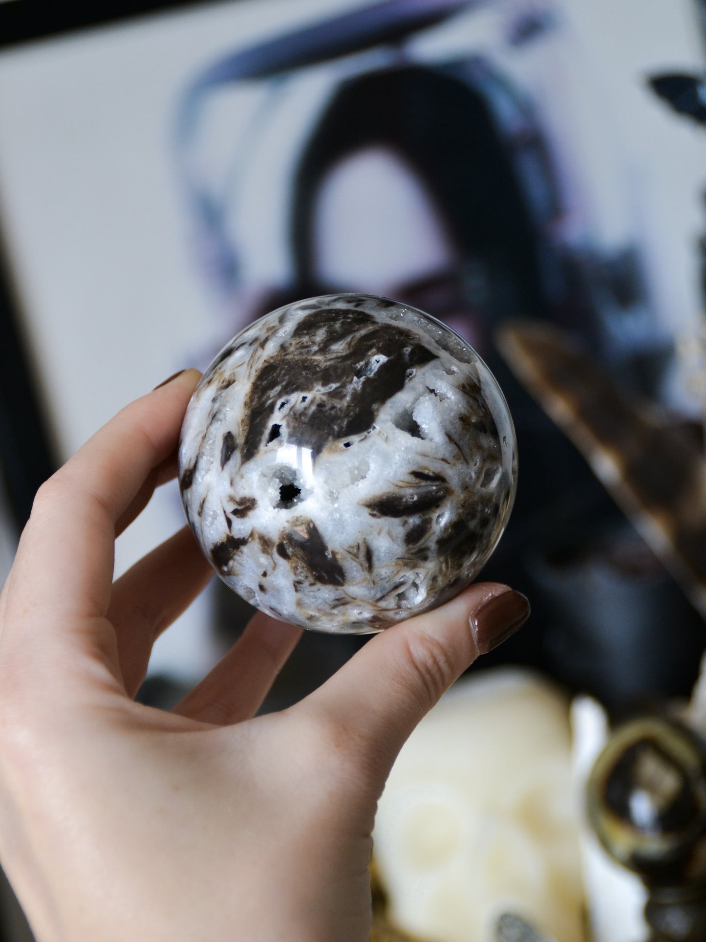 Sfera in sfalerite