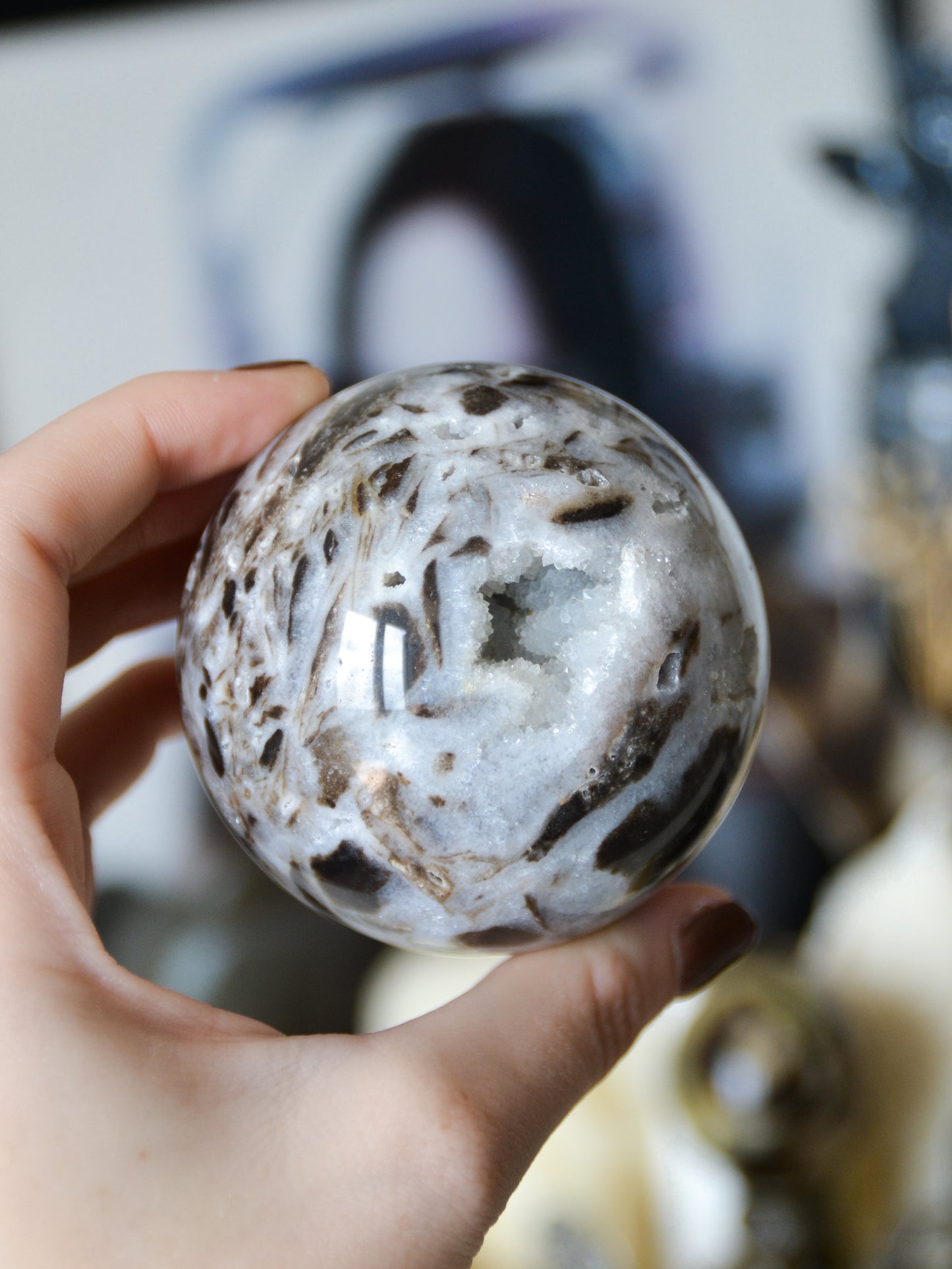Sfera in sfalerite