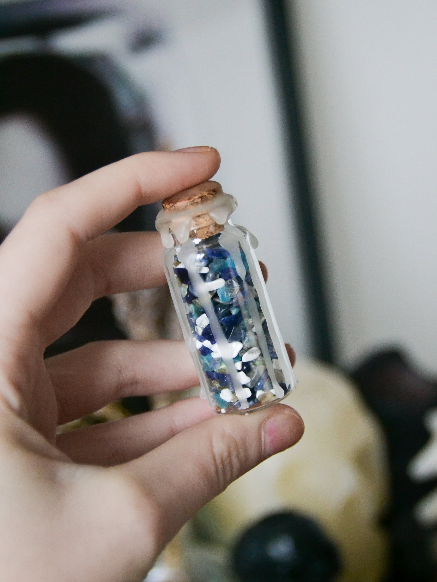 Snowglobe bottle
