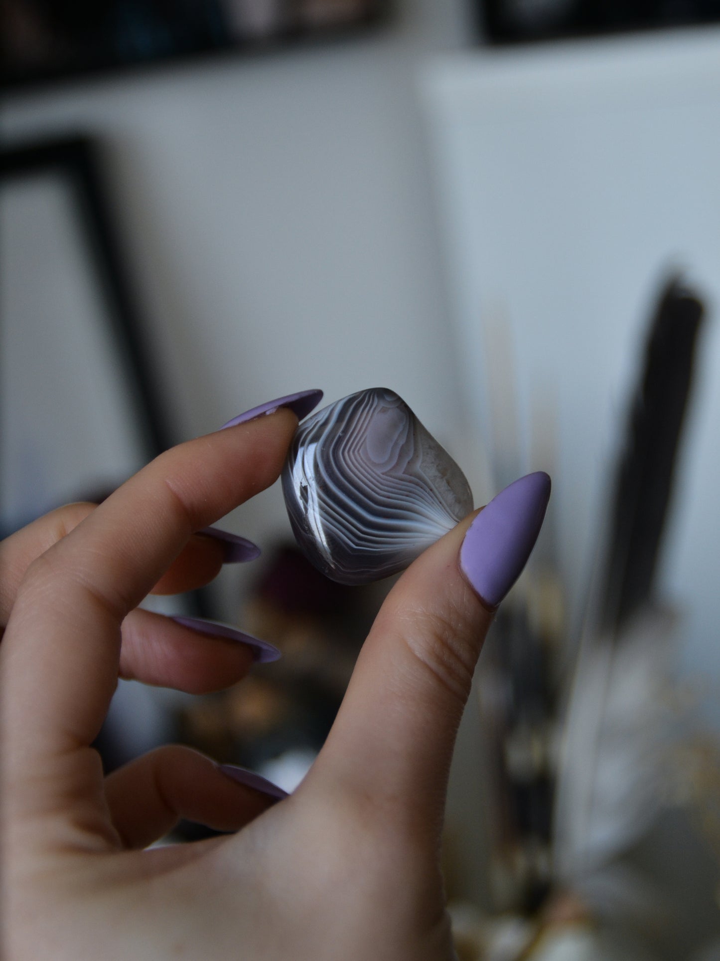 Agata botswana burattata