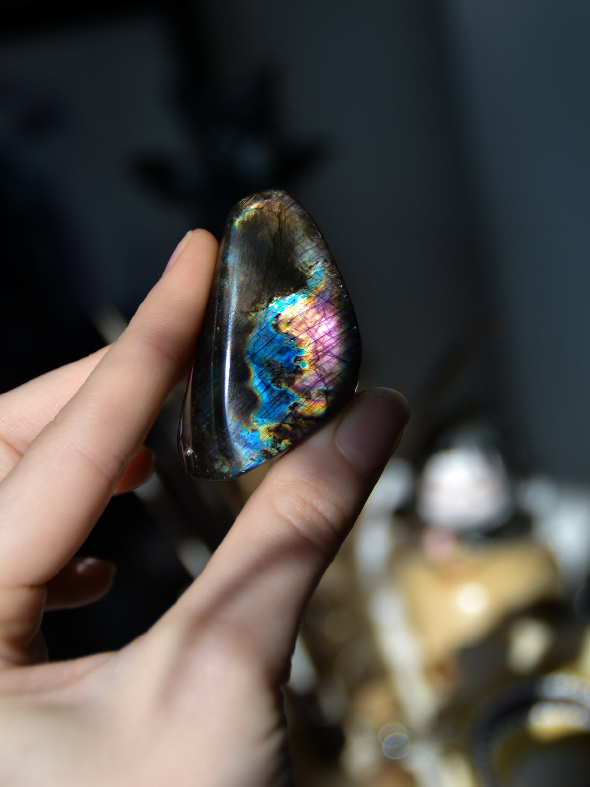 Mini freeform in labradorite