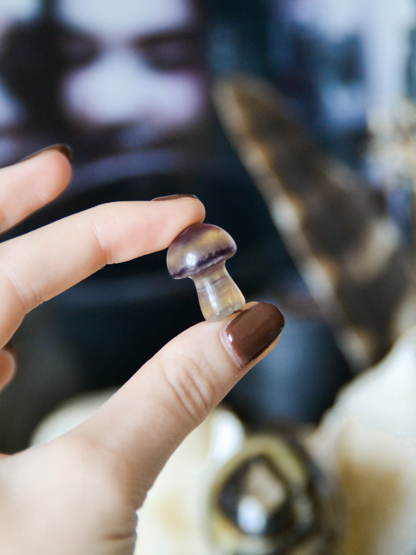 Funghetto in fluorite candy