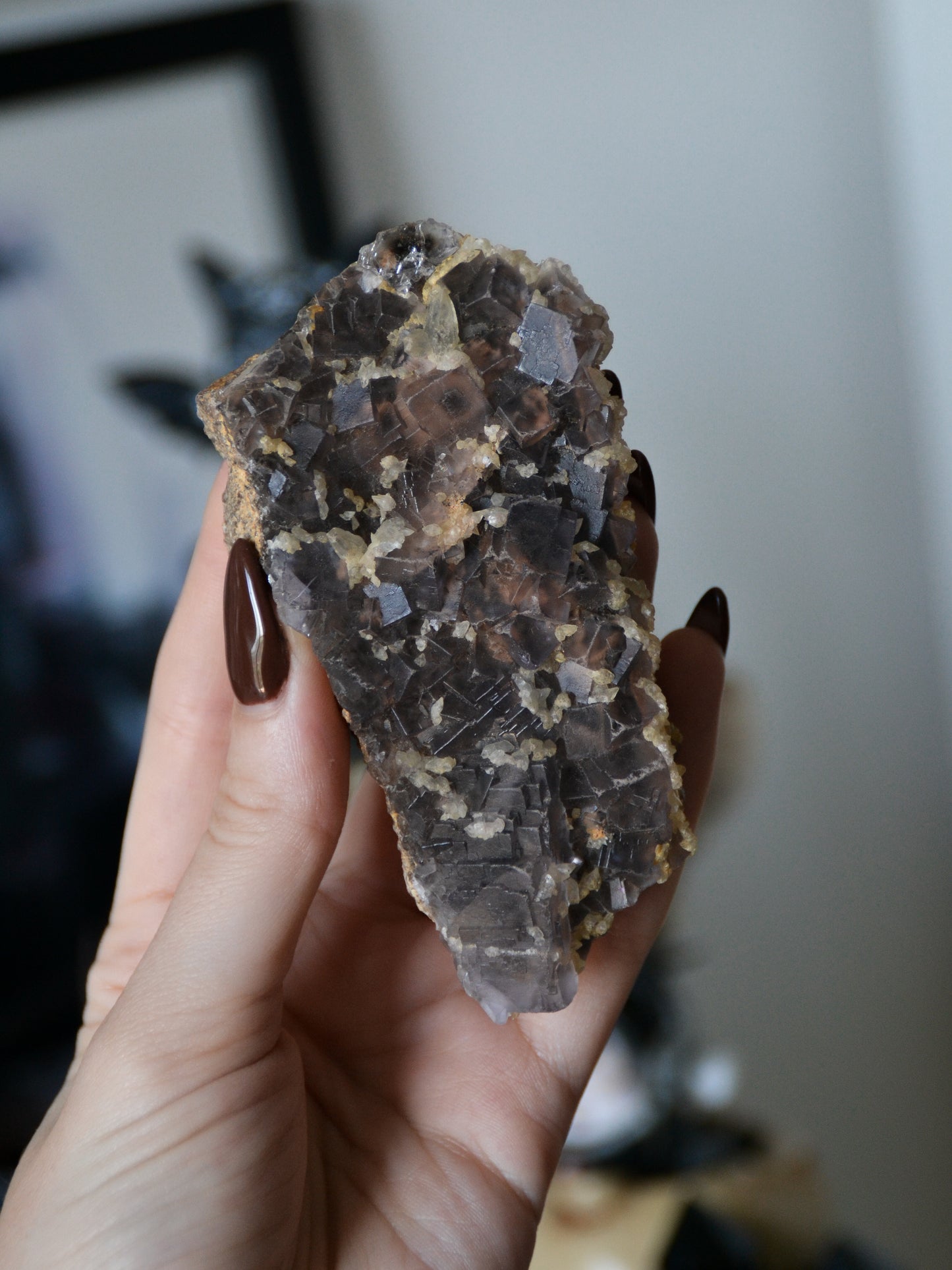 Fluorite nera (Pakistan)