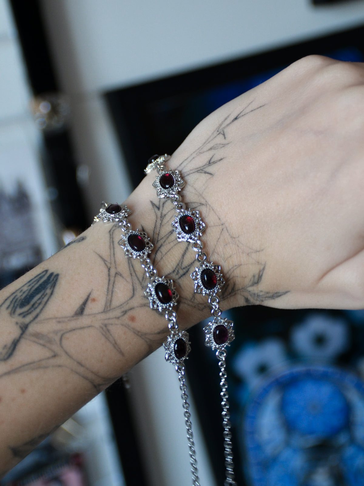 Bracciale Lady Carmine con granato