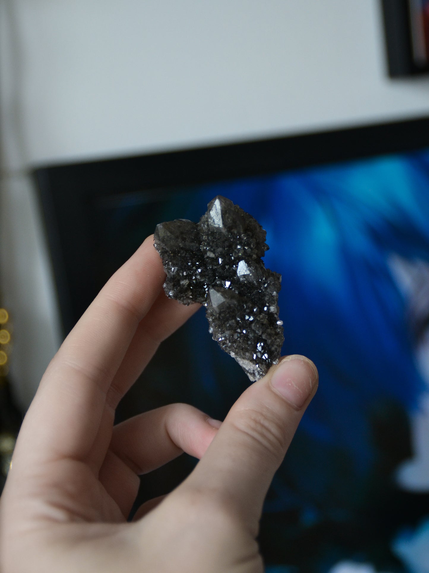 Spirit quartz nero (o quarzo cactus)