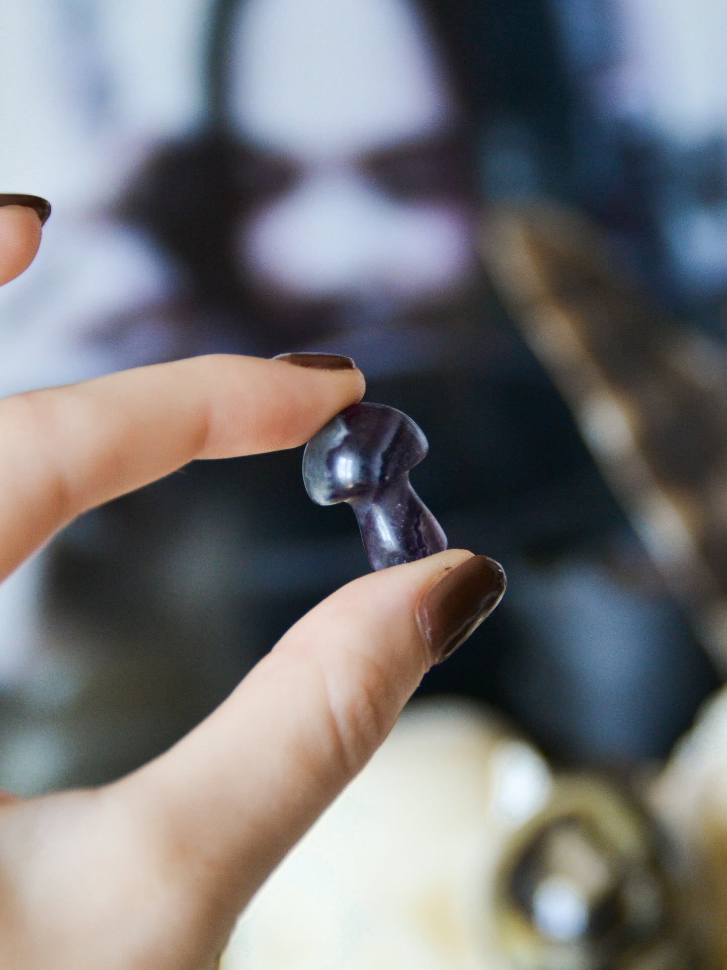 Funghetto in fluorite candy