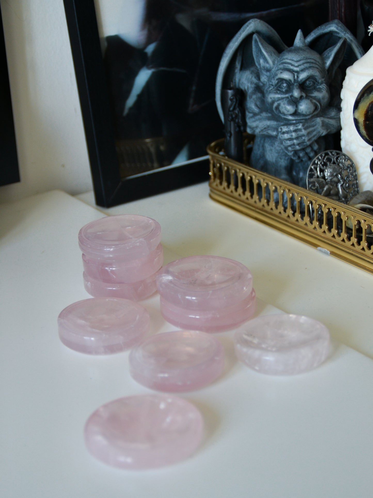 Ciotolina in quarzo rosa (extra)