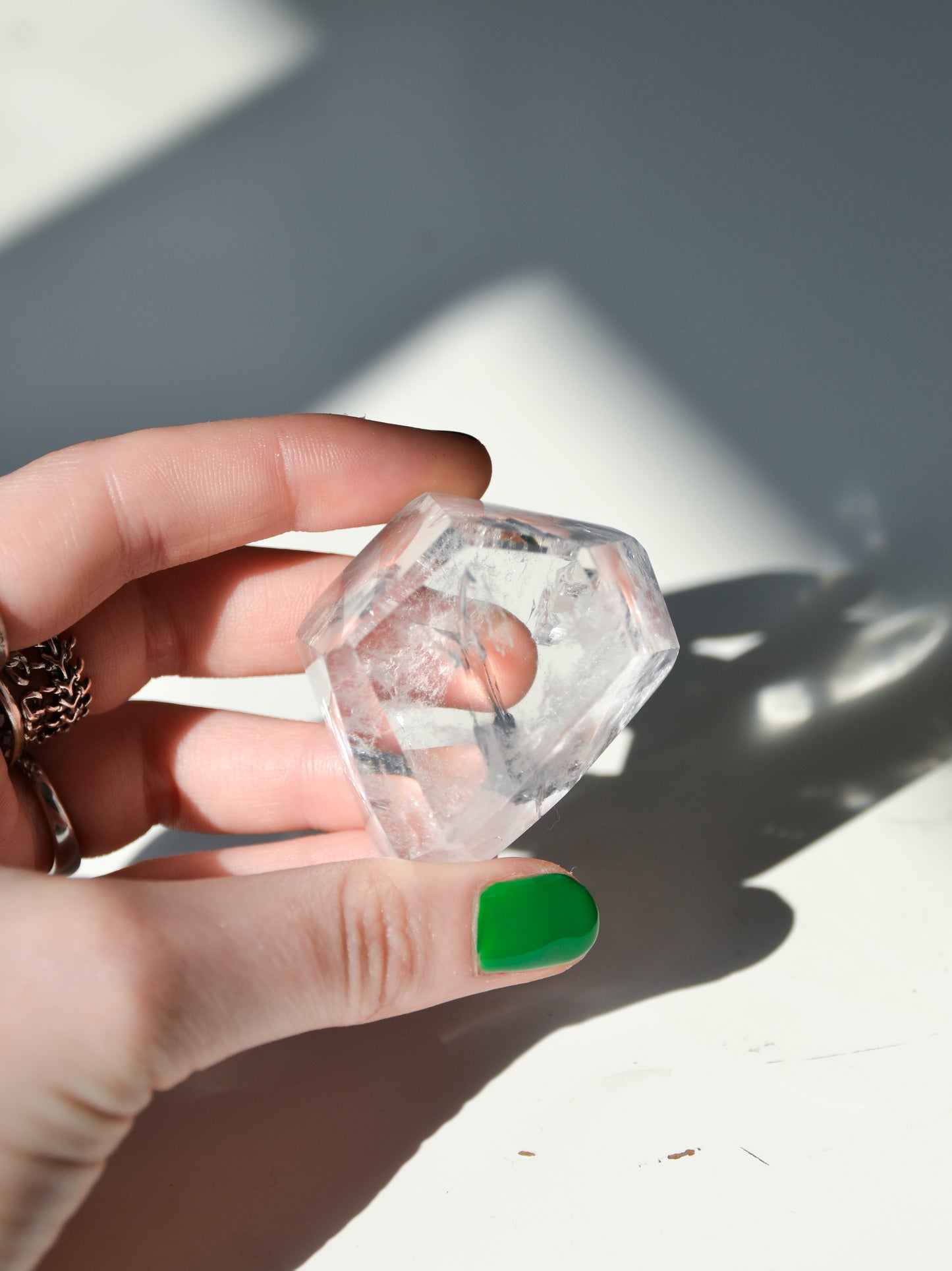 Freeform in quarzo ialino