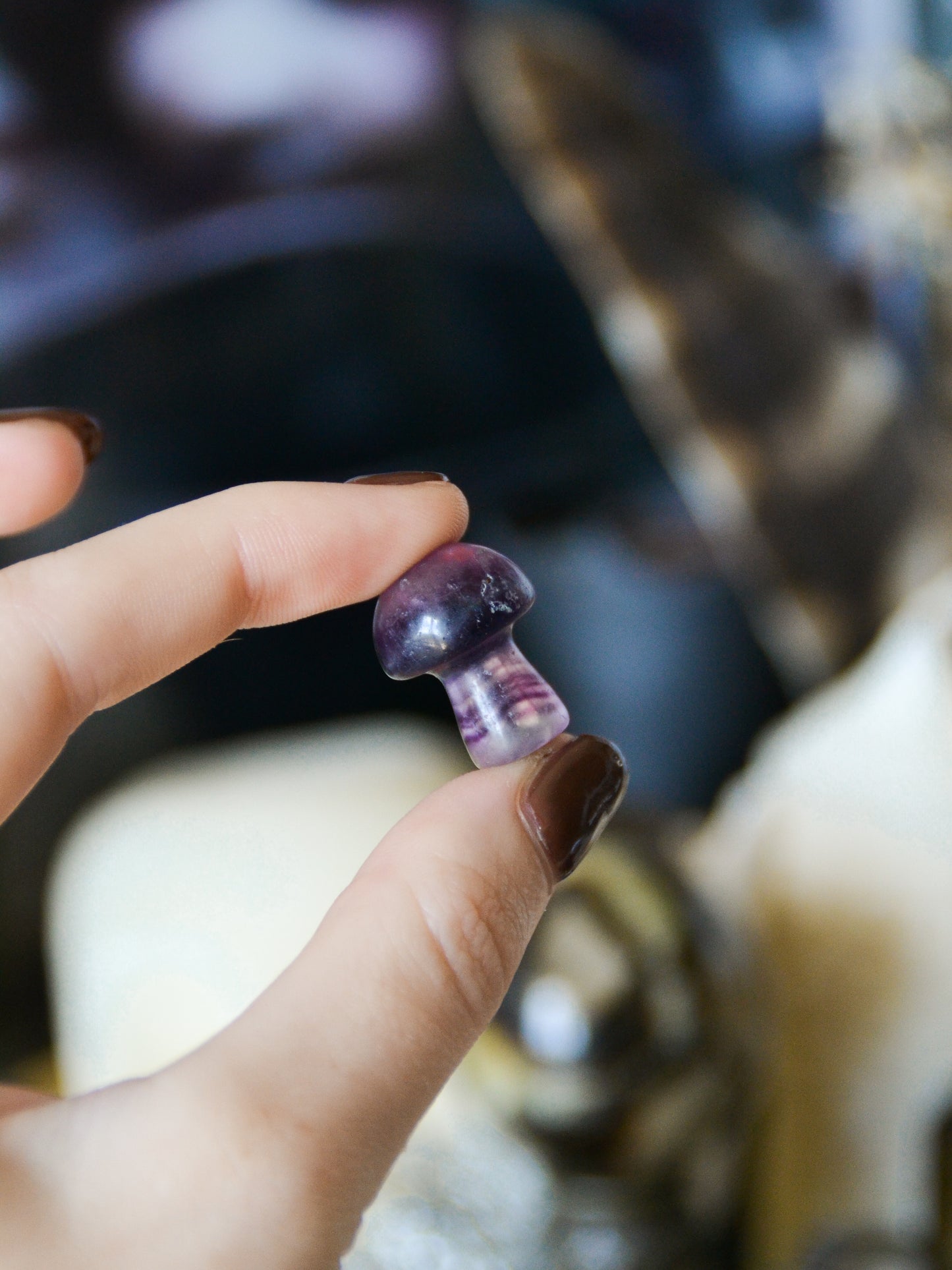 Funghetto in fluorite candy