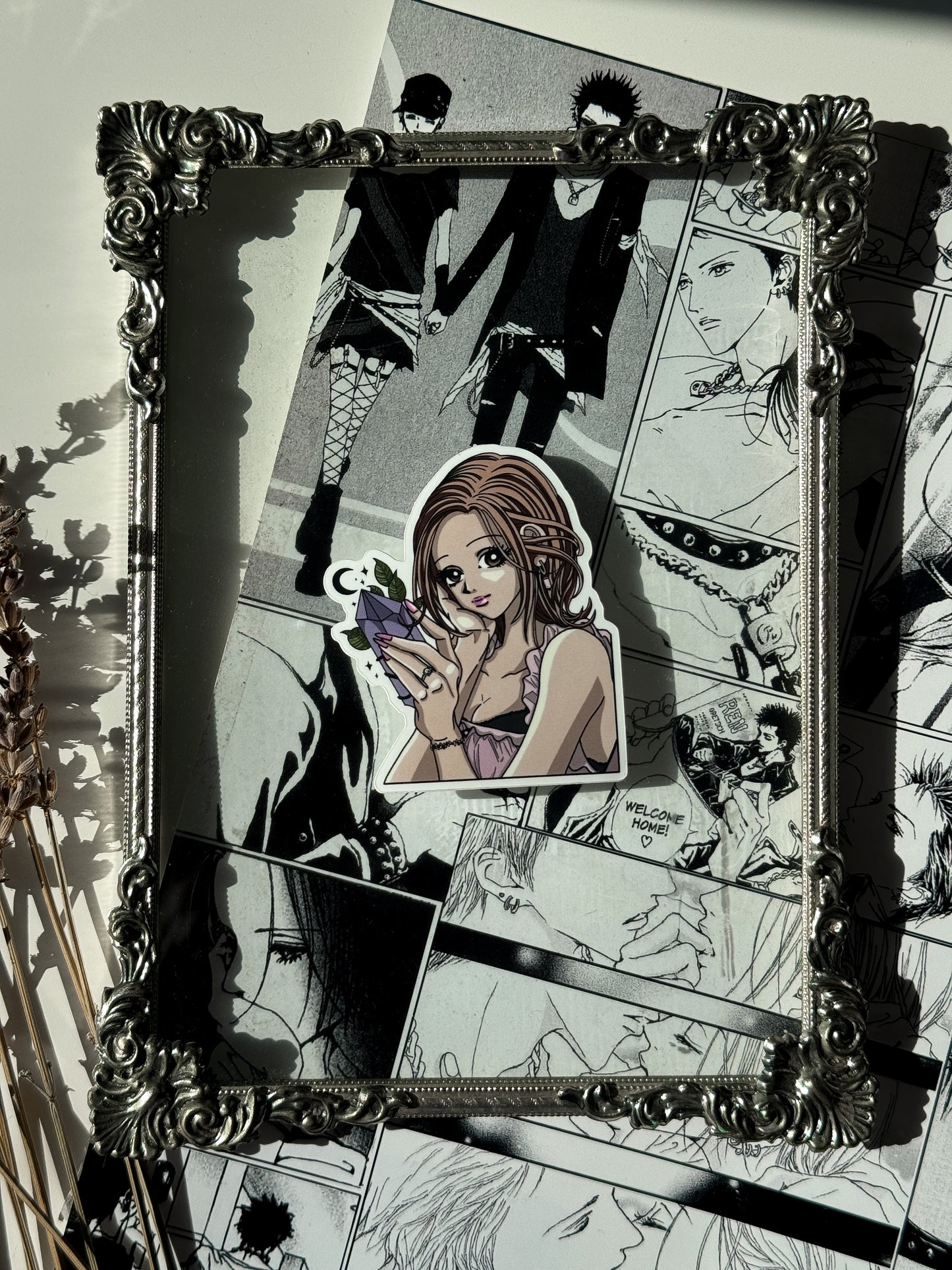 Hachi adesivo in vinile