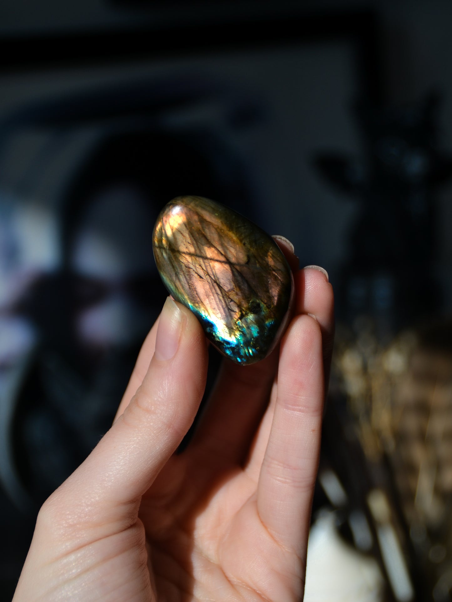 Mini freeform in labradorite