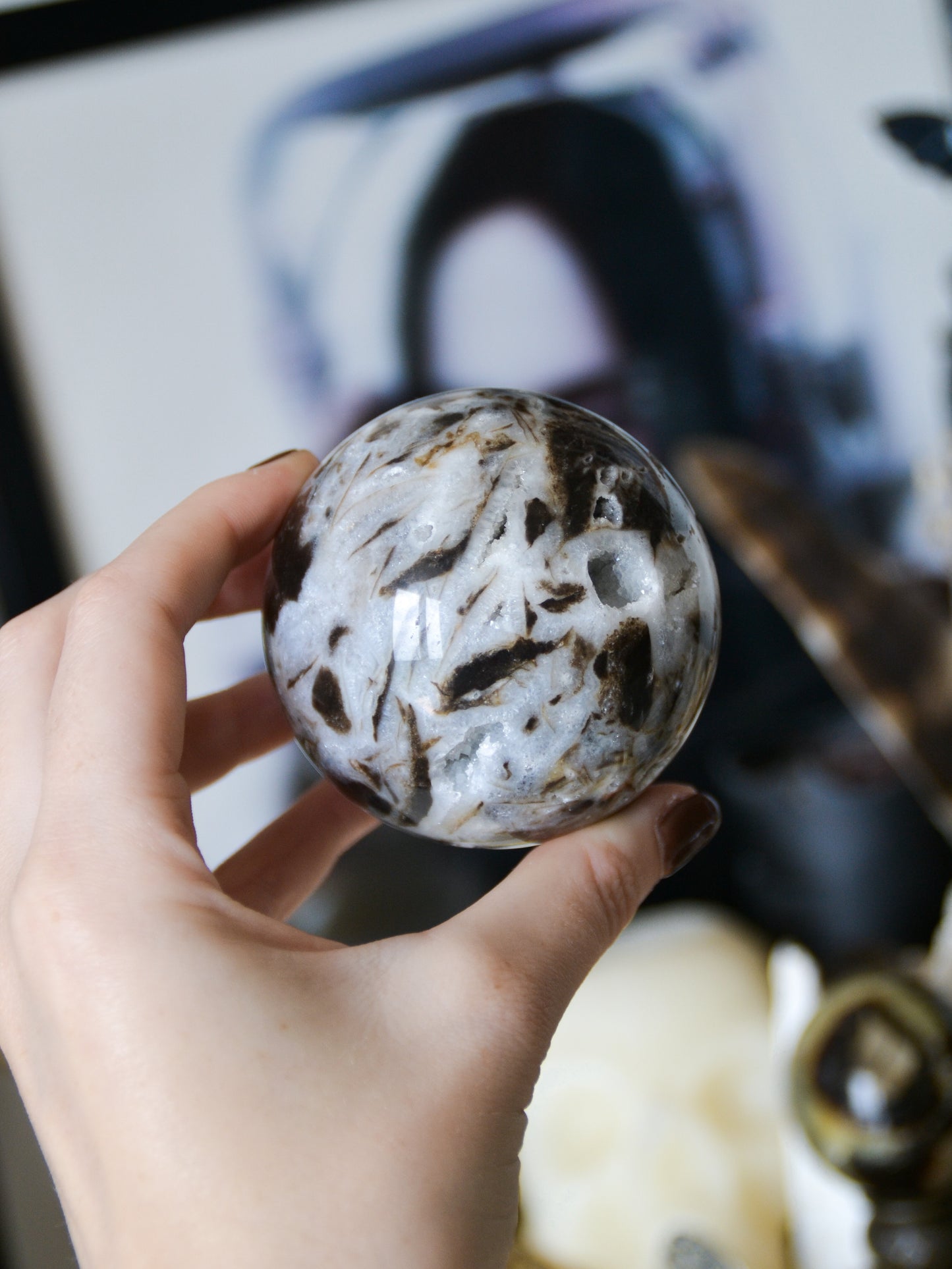 Sfera in sfalerite