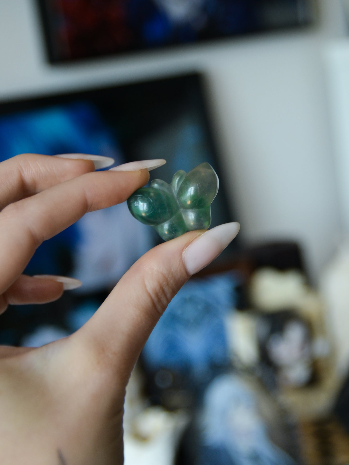 Farfalla in fluorite
