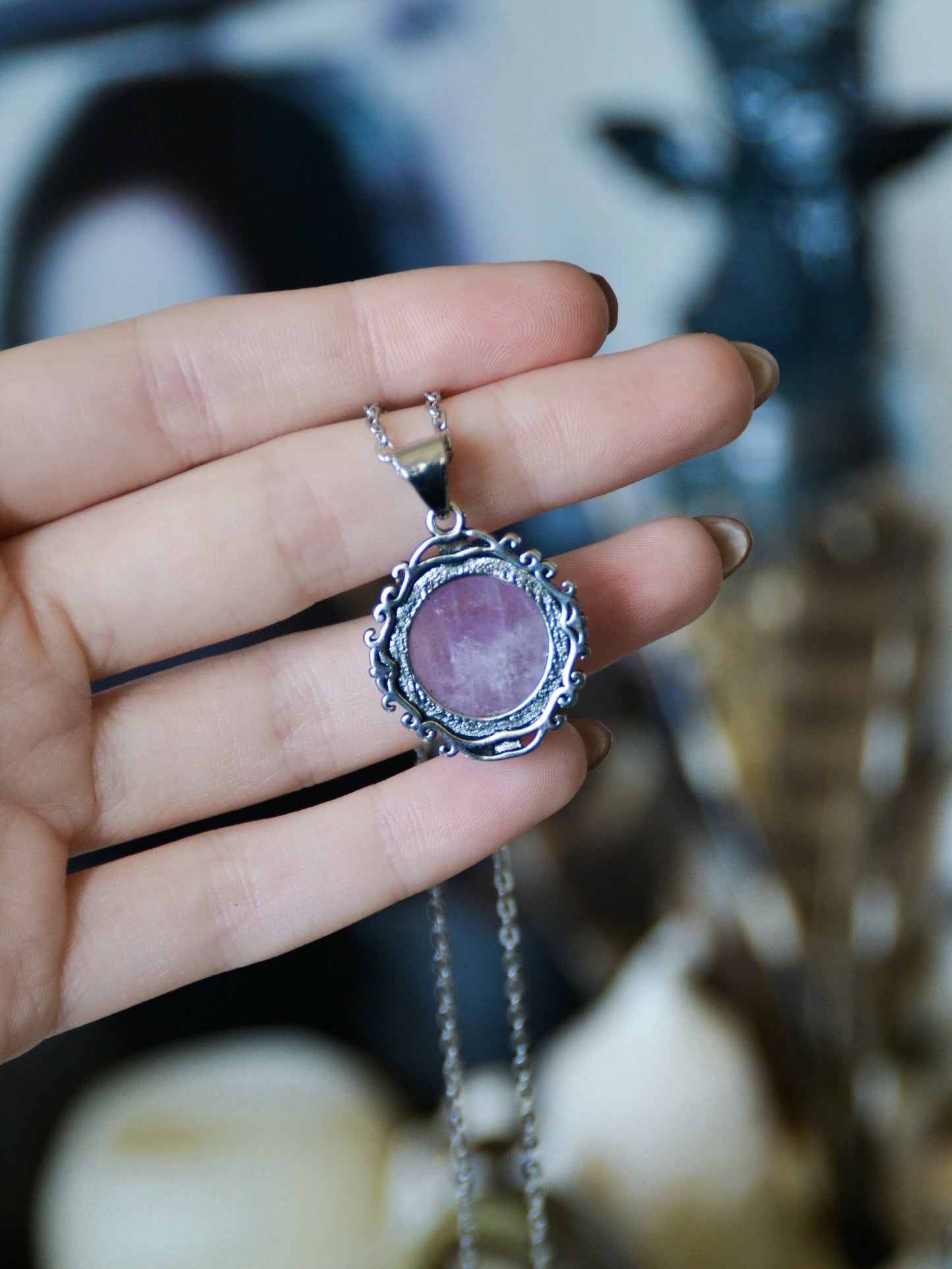 Ciondolo in kunzite