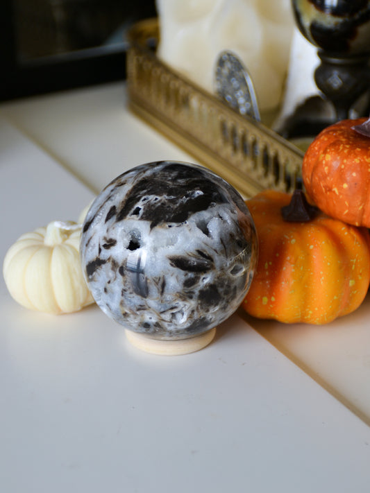 Sfera in sfalerite