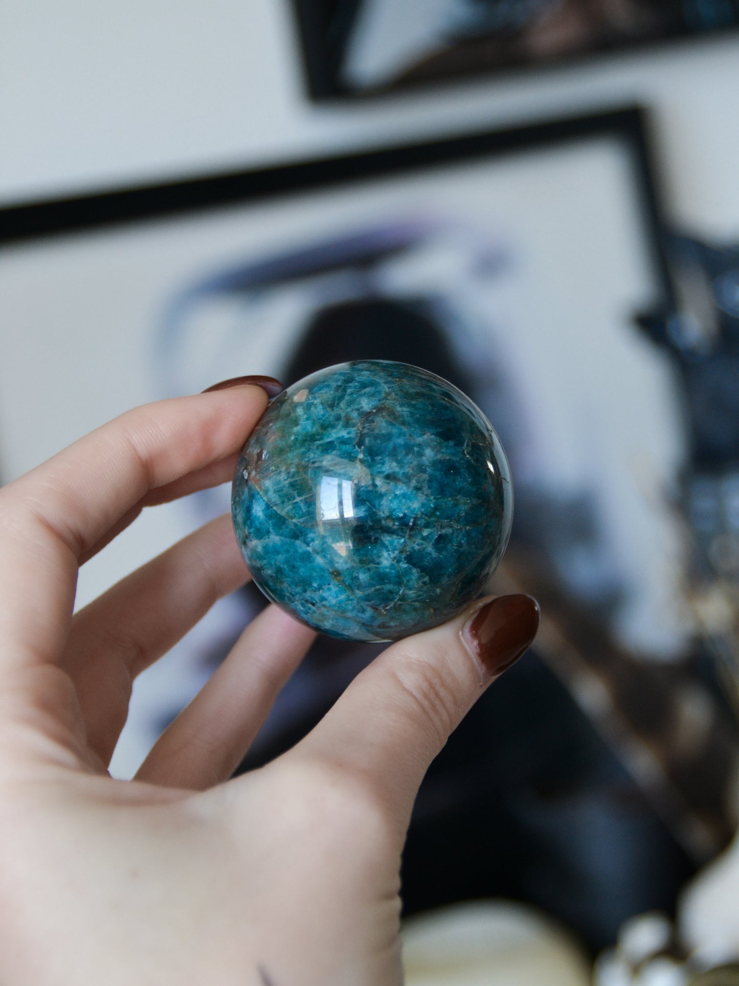 Sfera in apatite