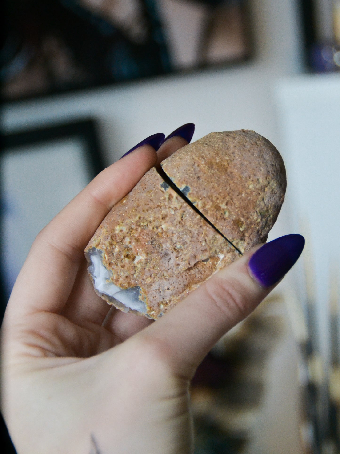 Coppia di geodi (Brasile) 128g