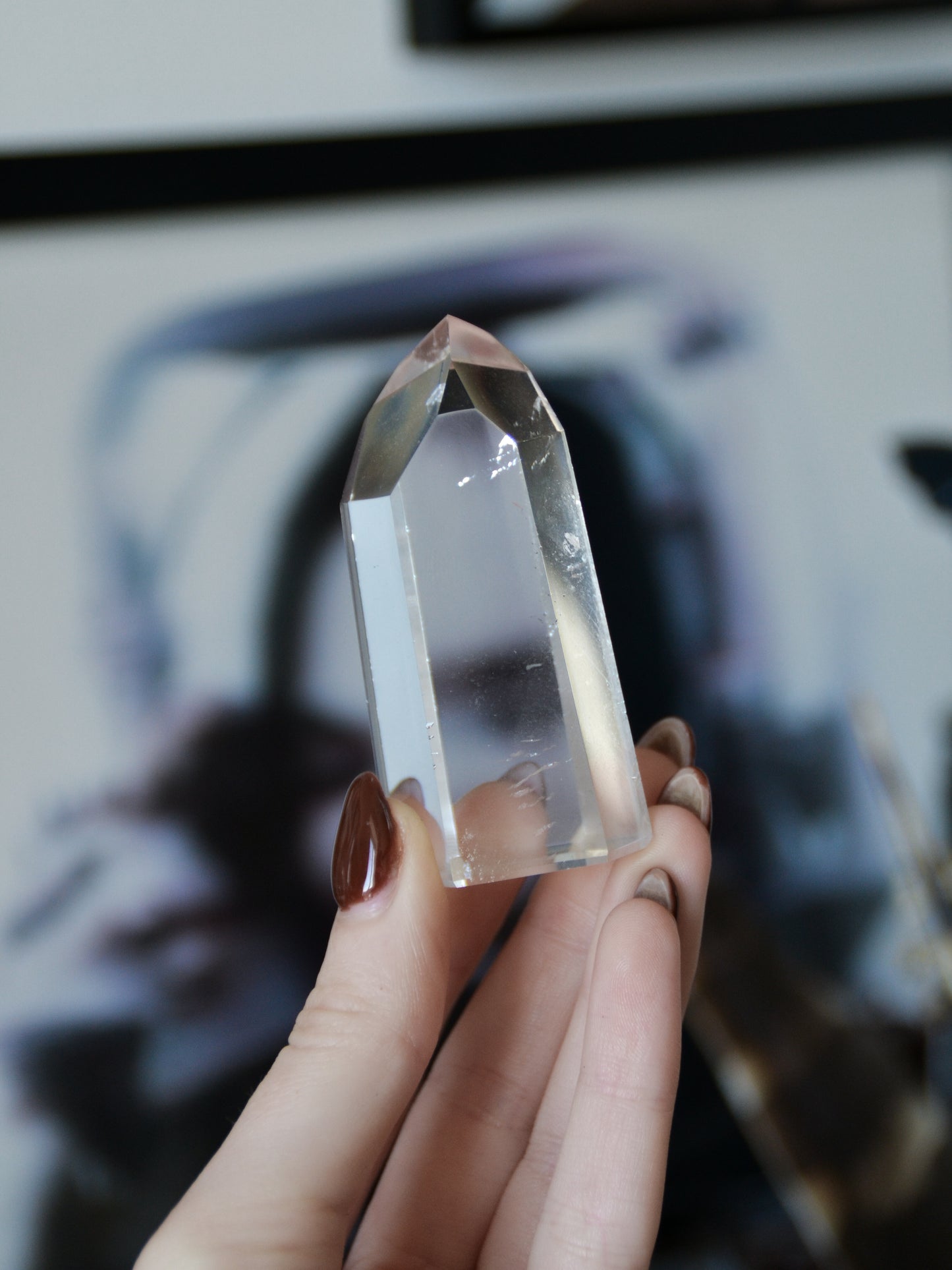 Torre in quarzo ialino