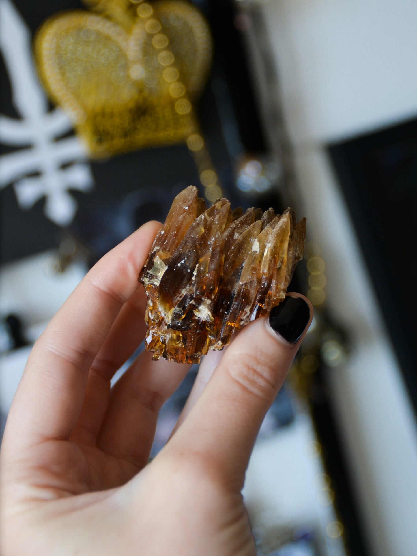 Specimen di calcite miele