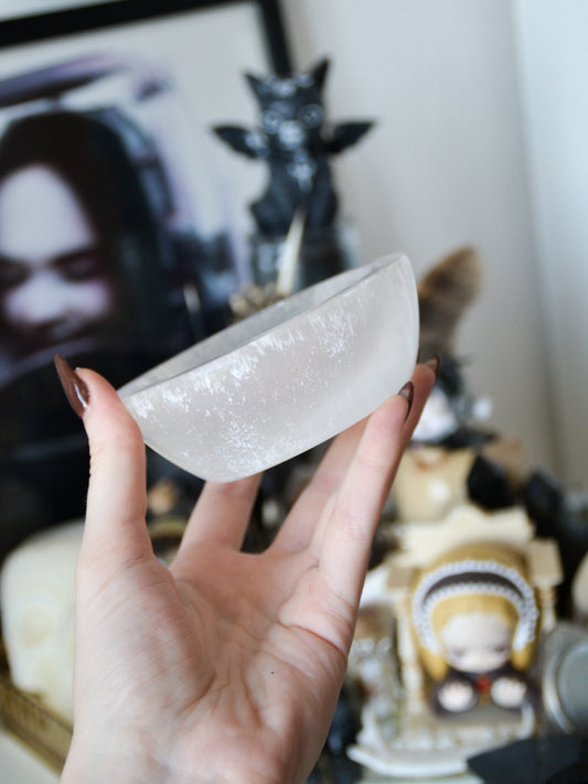 Ciotola di selenite