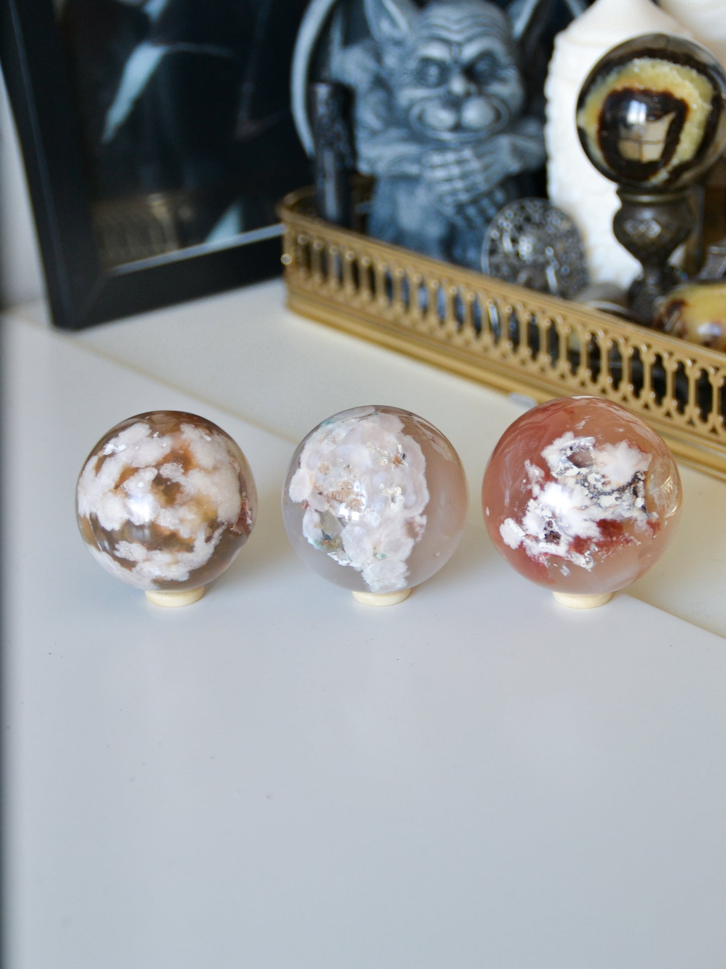 Sfera in agata sakura