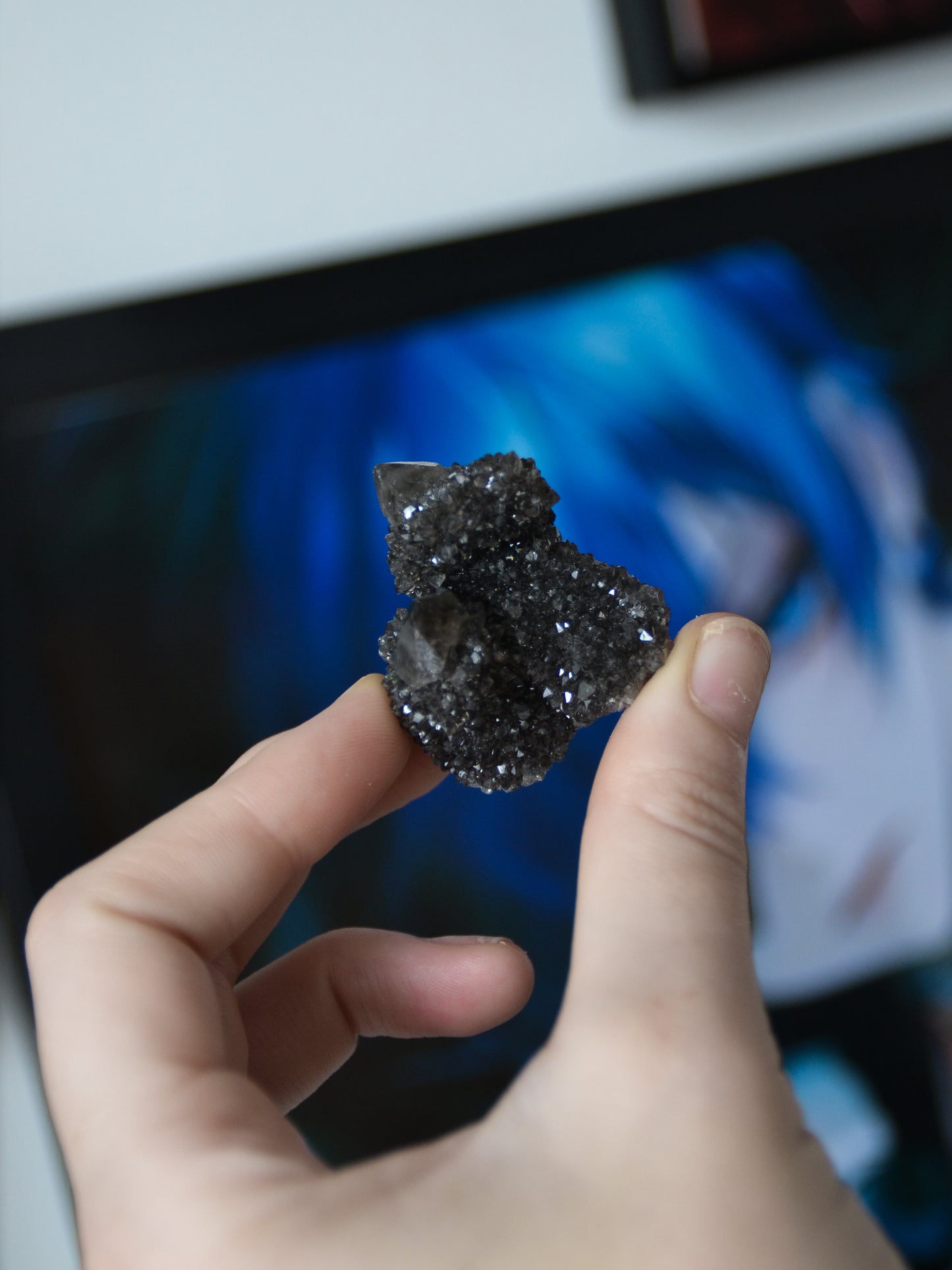 Spirit quartz nero (o quarzo cactus)