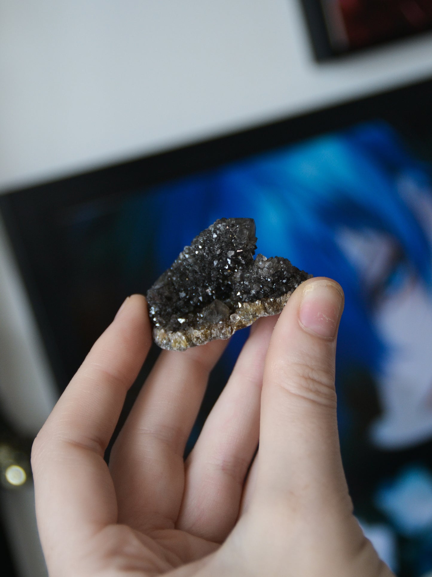 Spirit quartz nero (o quarzo cactus)