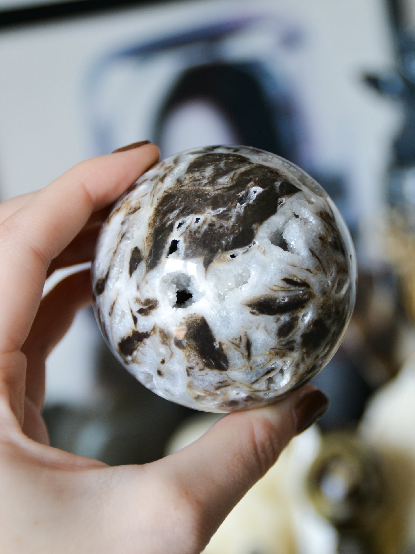 Sfera in sfalerite