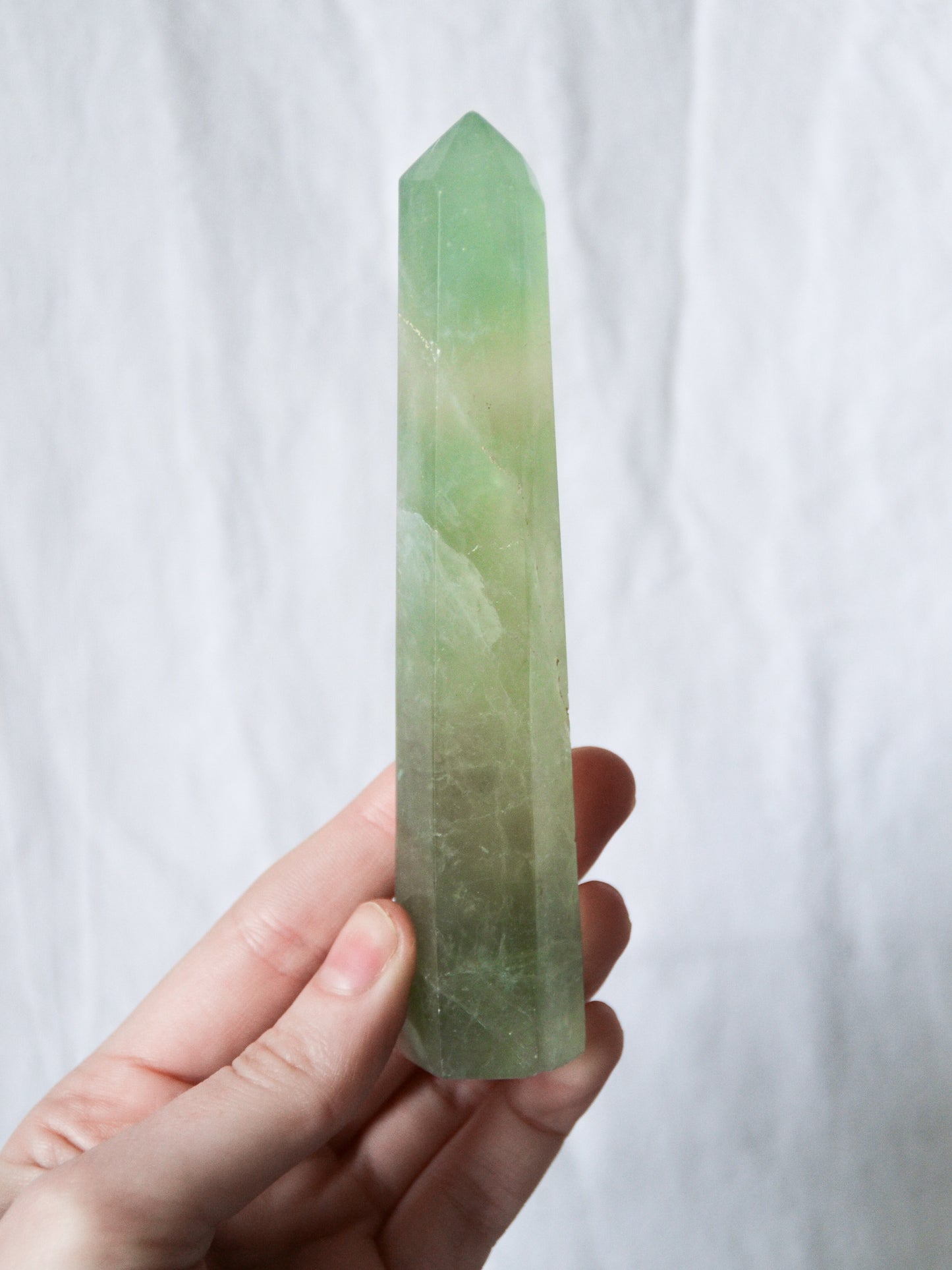 Torre in fluorite verde