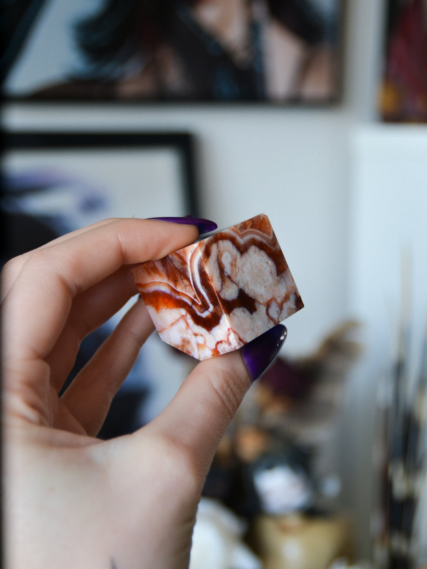 Cubo in sakura corniola
