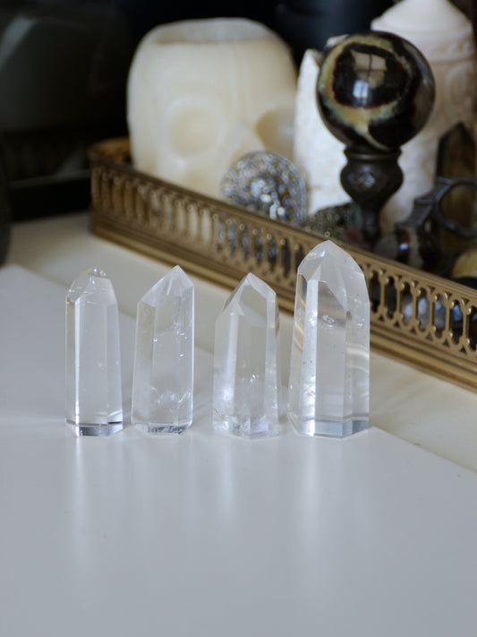 Torre in quarzo ialino