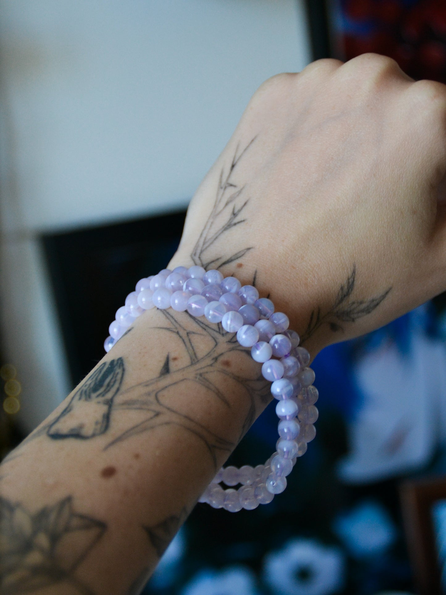 Bracciale in quarzo moon lavender