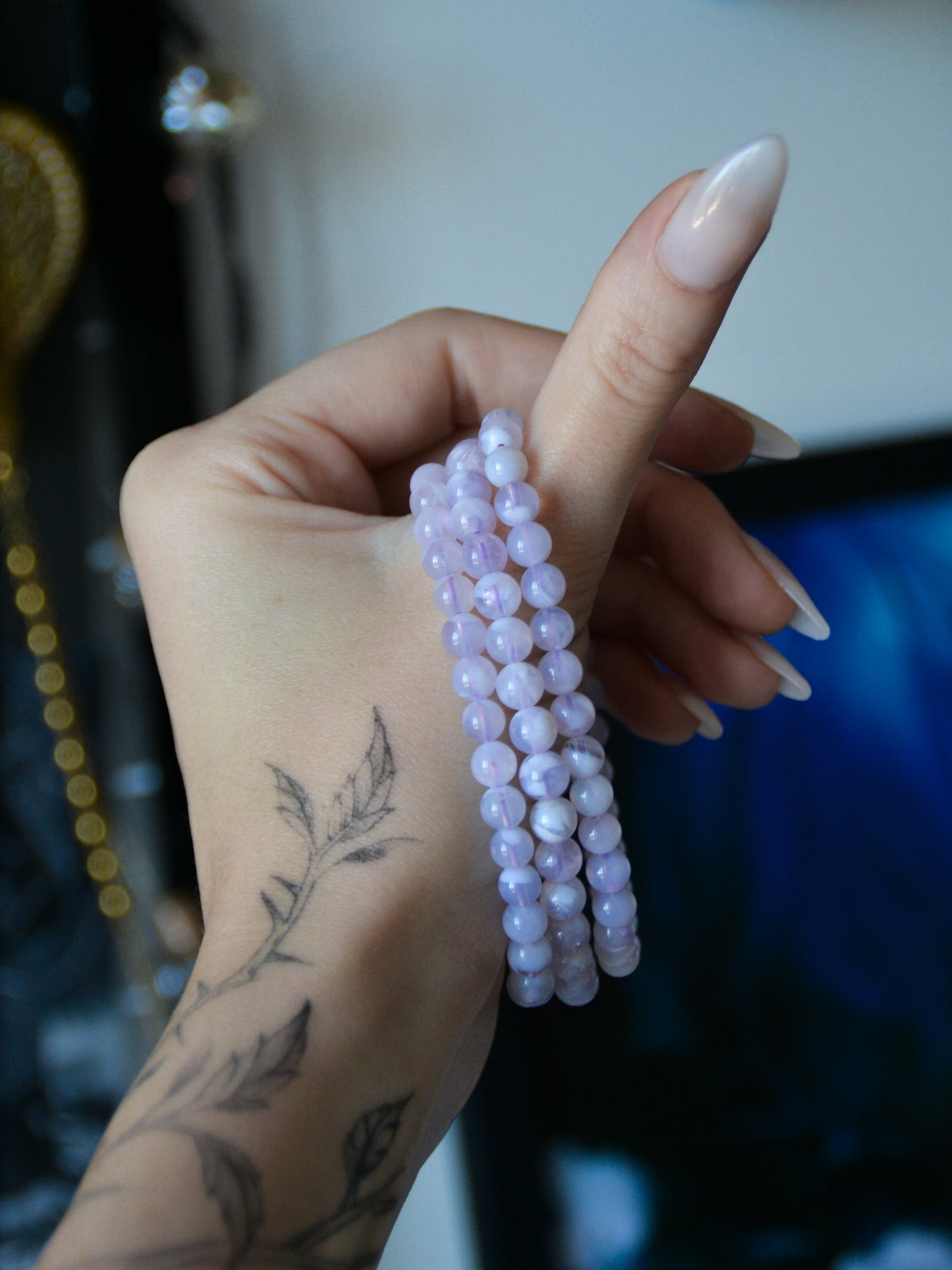 Bracciale in quarzo moon lavender