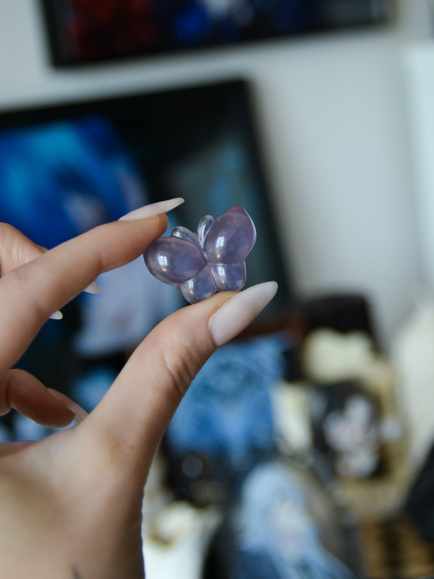 Farfalla in fluorite