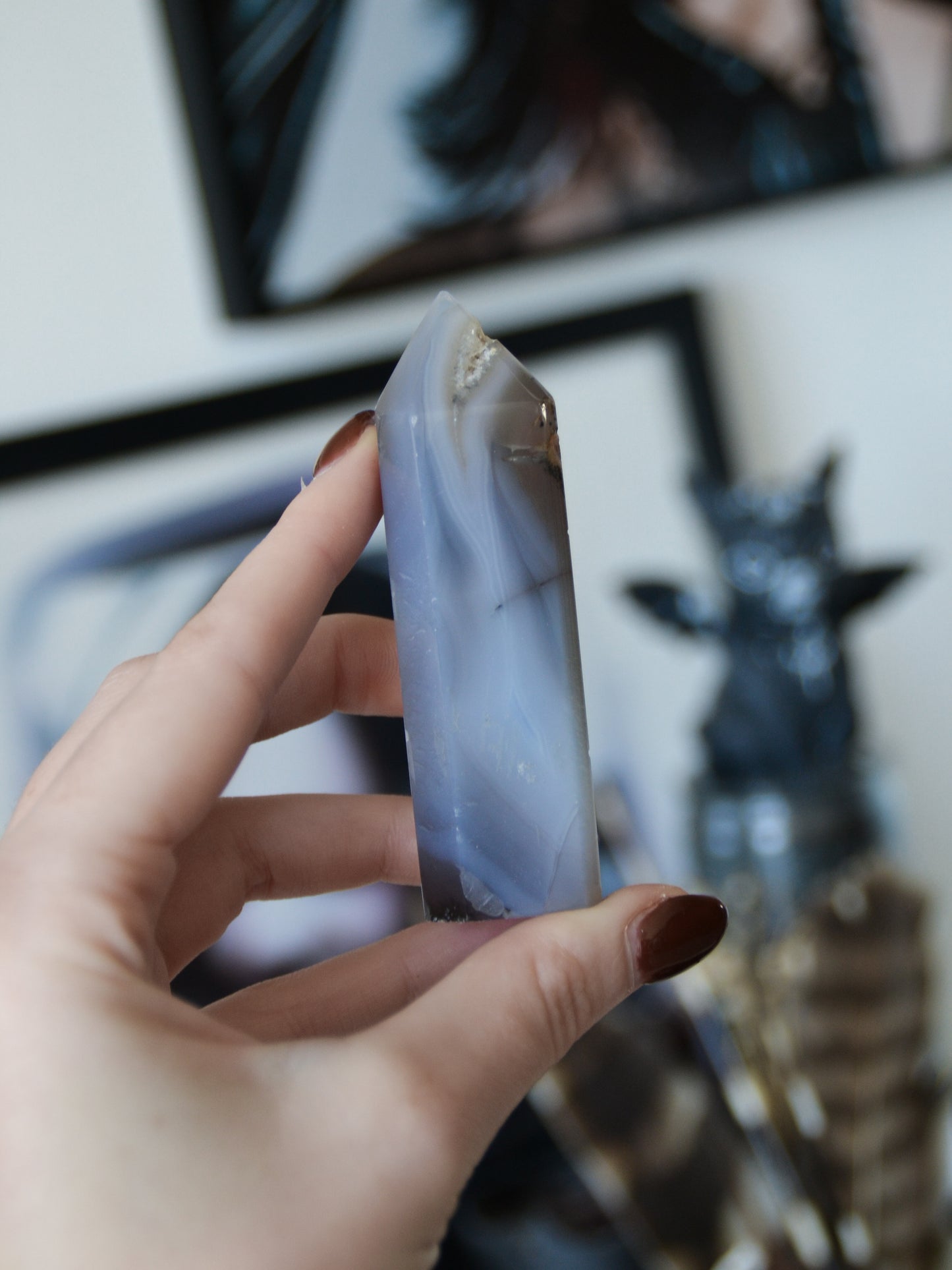 Torre in agata druzy