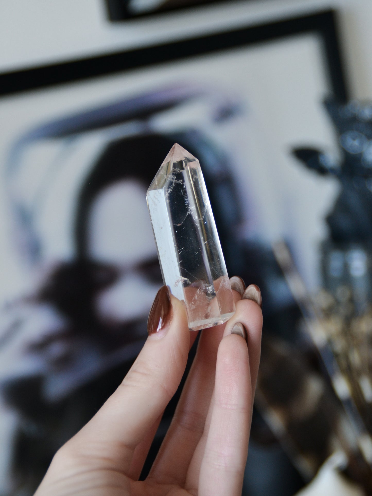 Torre in quarzo ialino