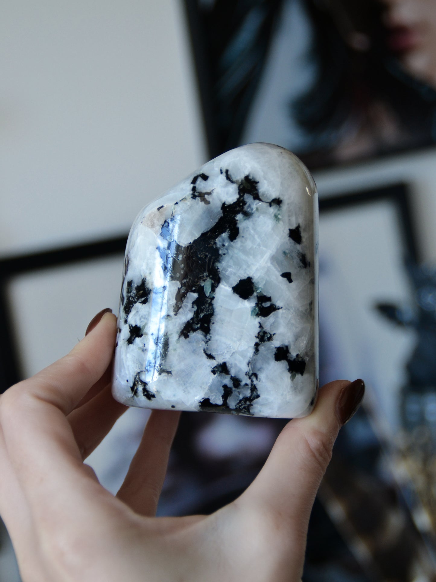 Freeform in labradorite bianca