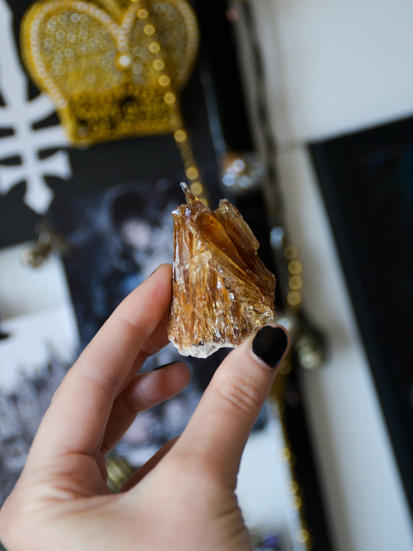 Specimen di calcite miele
