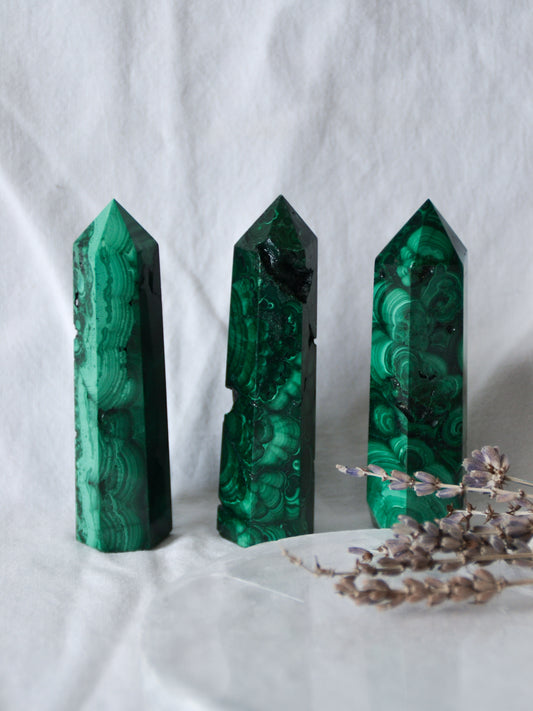 Torre in malachite