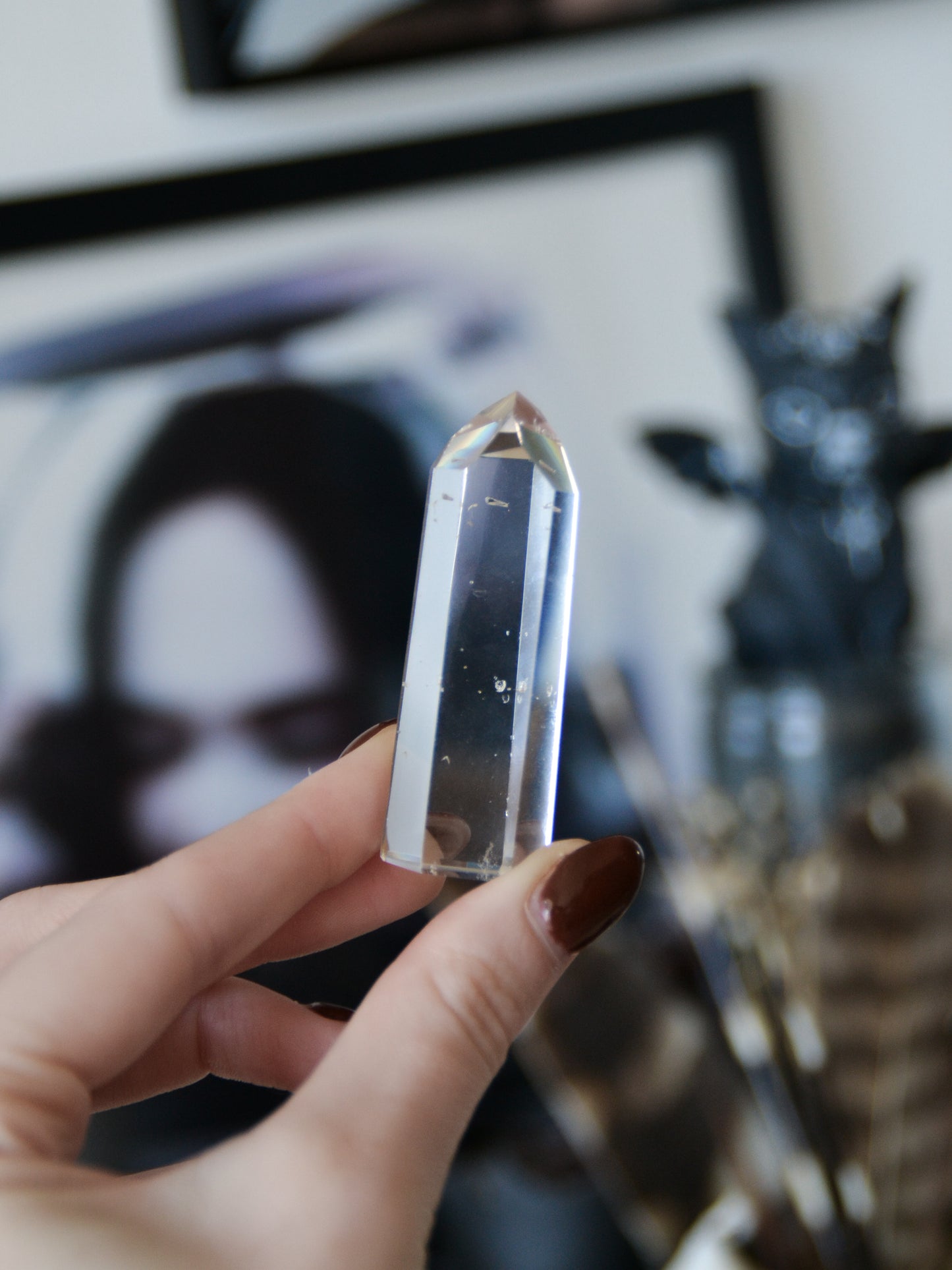 Torre in quarzo ialino