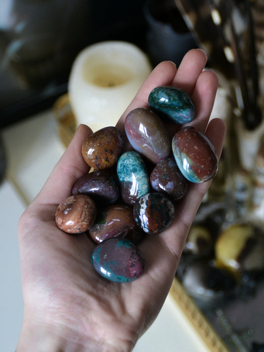 Diaspro oceano burattato