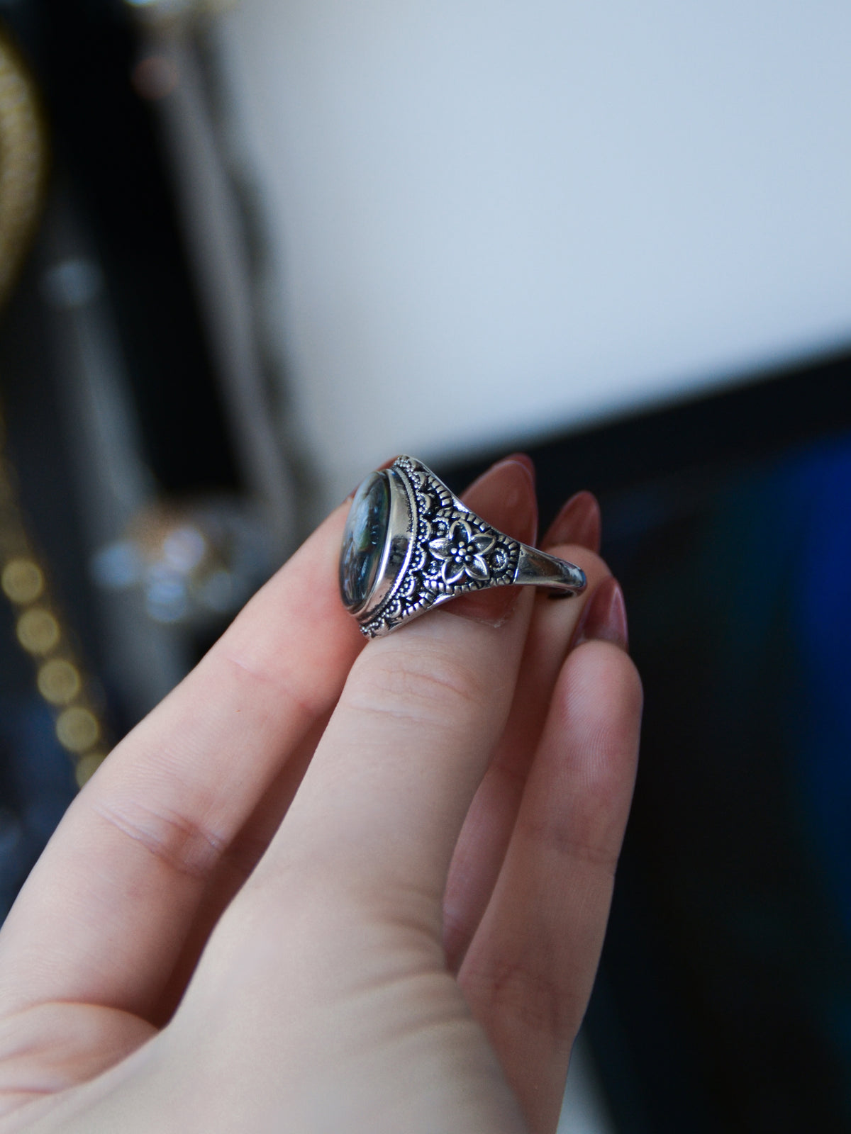 Anello sailor moon in abalone