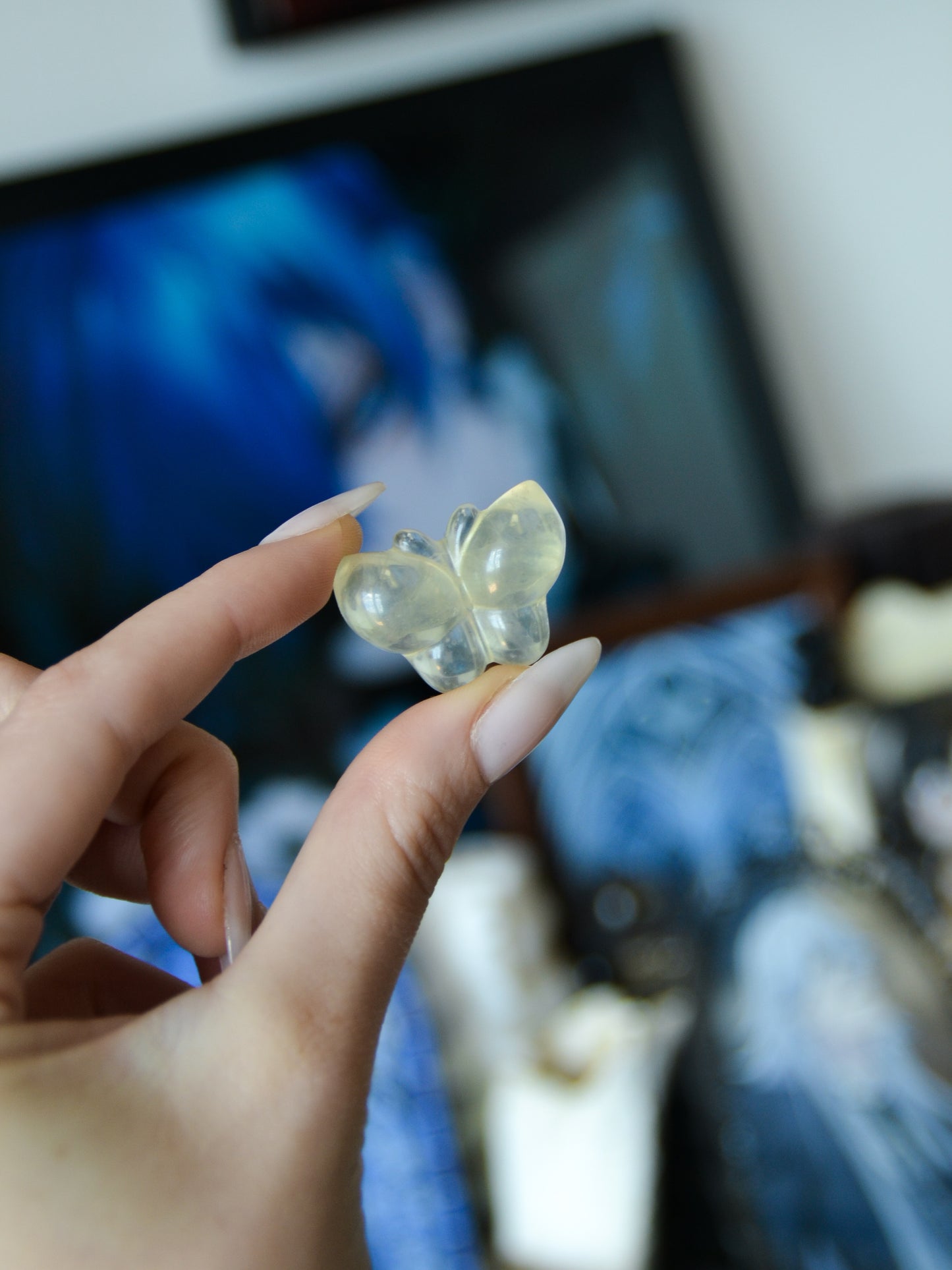 Farfalla in fluorite